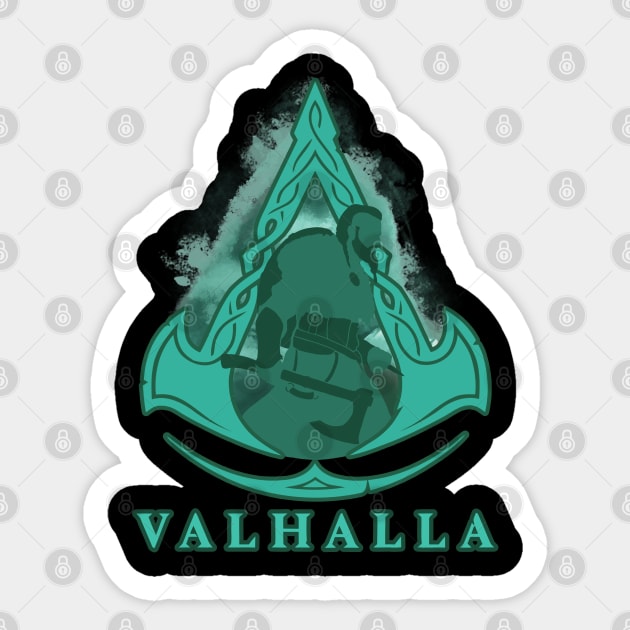 AC Valhalla Sticker by Shamaloka